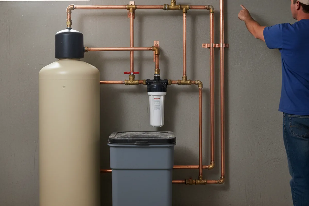 Whole-house water treatment system installed in South Prairie